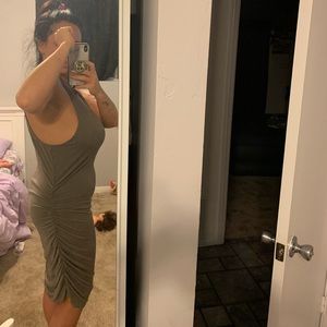 VENUS Dresses - Venus Olive Green Tank Dress VENUS Dresses - Venus Olive Green Tank Dress